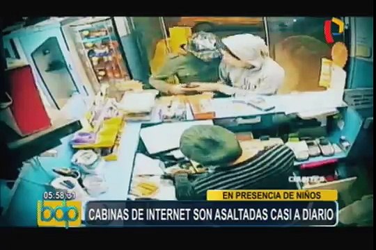 Cabinas de internet son blanco de asaltos