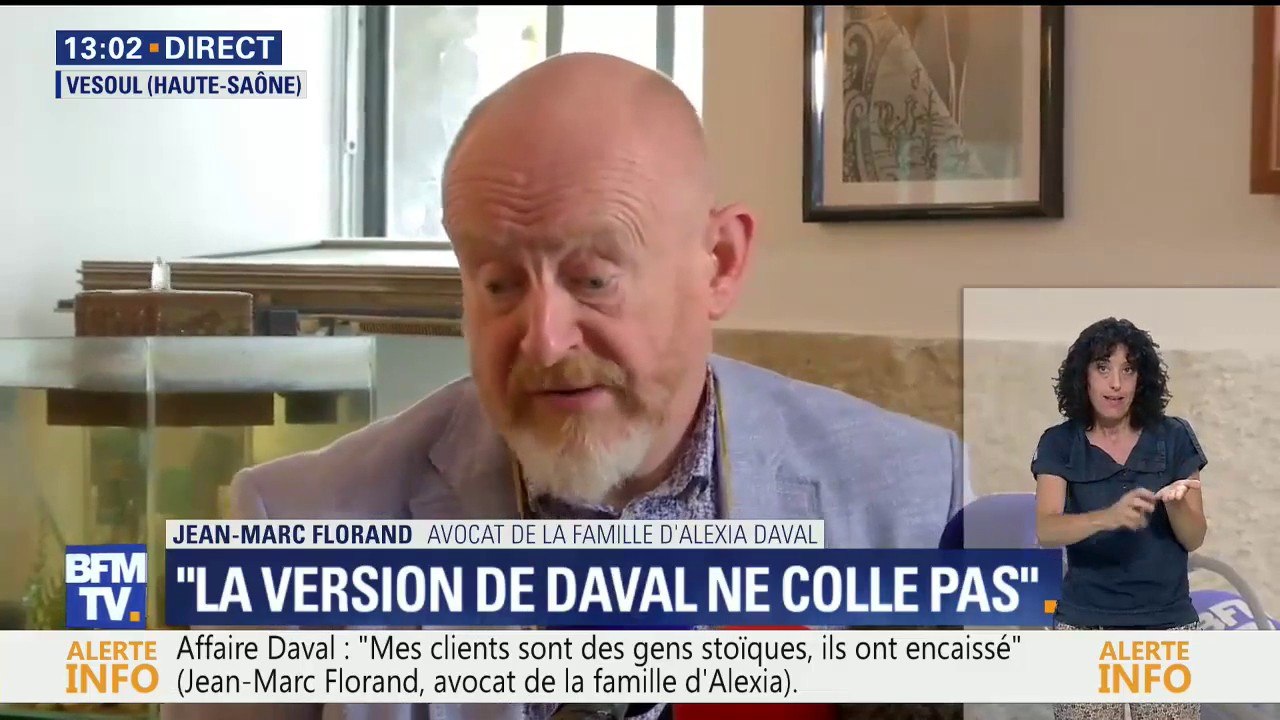 "Les parents d'Alexia sont effondrés et ne voient pas comment Jonathann Daval peut les traîner dans la boue", dit l'avocat de la famille d'Alexia