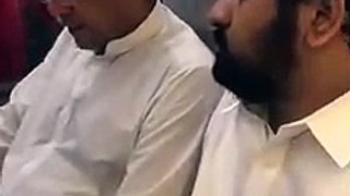 Imran Khan Talking On Phone During Flight