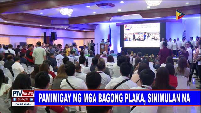 Seguridad ng mga bagong plaka, pinaiigting