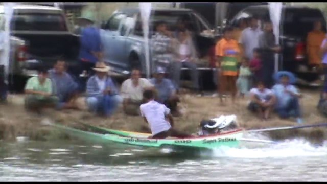 Power Boat Hydroplane Racing Longtails in Thailand