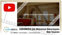 EUROMEDYA Çatı Malzemesi Dekorasyonu Web Tasarımı