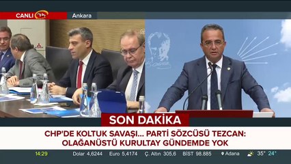 CHP'de sular ısınıyor! "Gündemimizde kurultay yok"