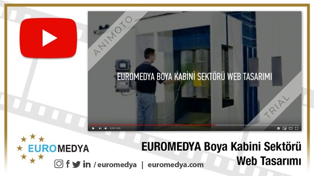 EUROMEDYA Boya Kabini Sektorü Web Tasarımı