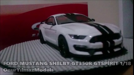 Unboxing - Mustang Shelby GT350R 1/18 - GTSpirit 106 of 1500