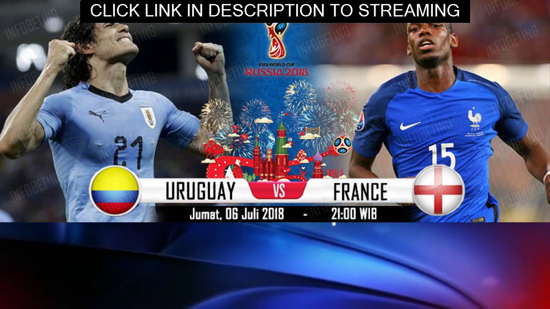 Uruguay vs France*live streaming sports free