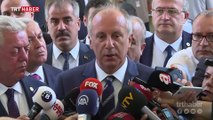 Muharrem İnce'den Kılıçdaroğlu'na 'onursal başkanlık' teklifi