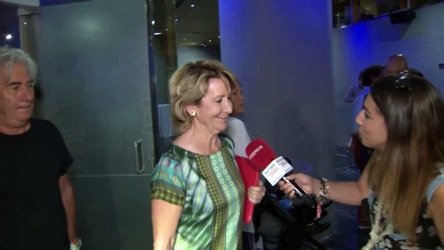 Aguirre votando a Casado: “Es el futuro líder del PP porque defiende la ideología que nos llevó a la victoria”