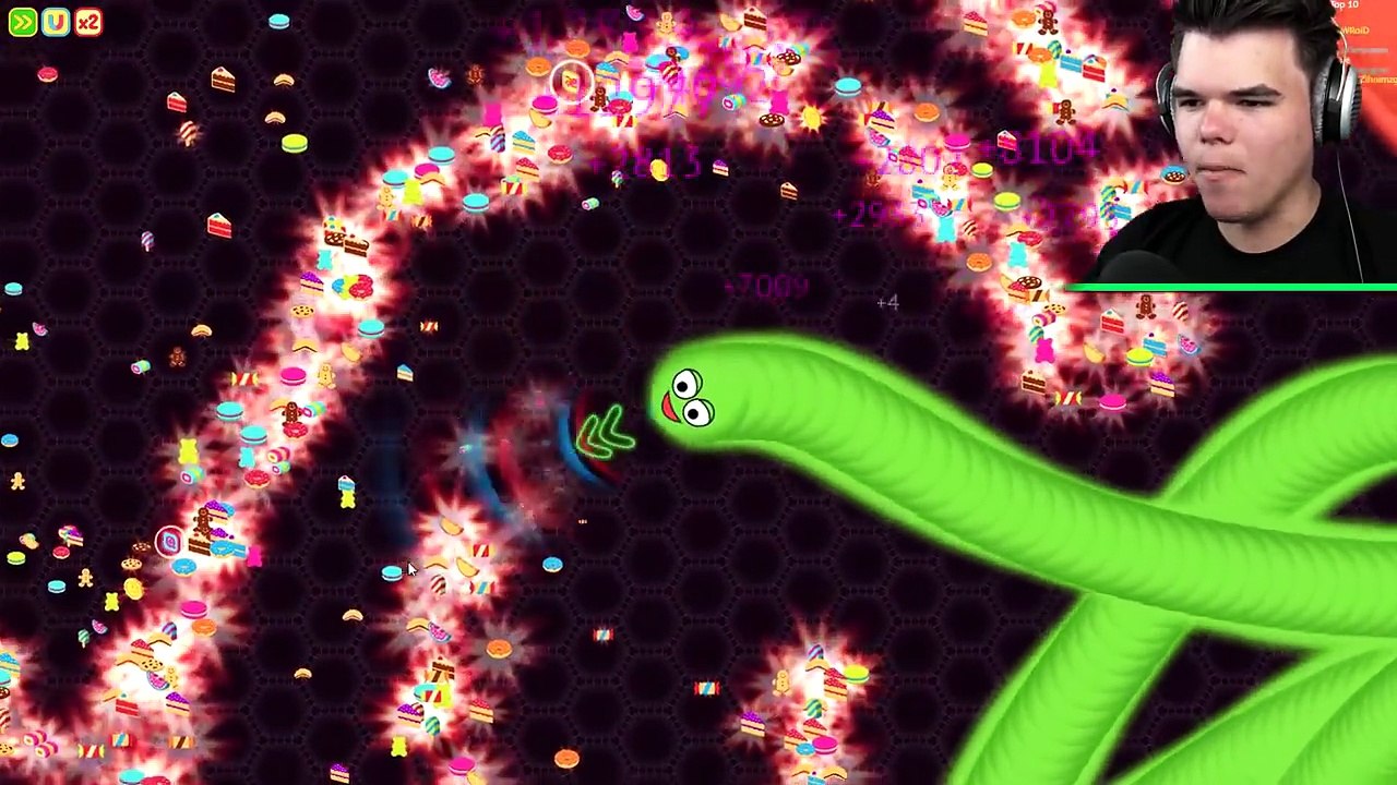BIGGEST 1 BILLION SCORE WORLD RECORD SNAKE! (Wormate.io) - Dailymotion Video