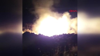 Nurdağı'nda Anız Yangını Korkuttu