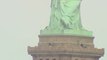 Protester Climbs Statue of Liberty on July 4
