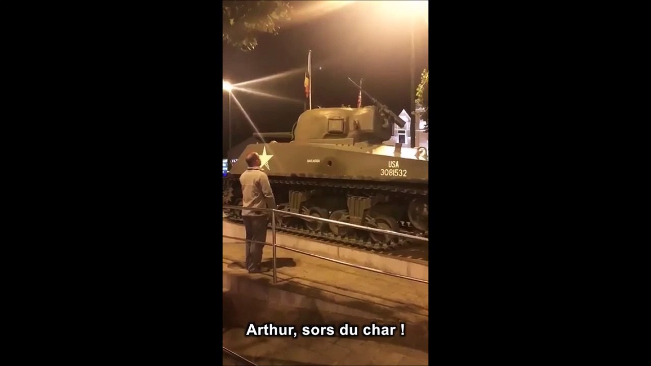 Quand ton père ne veut pas que tu conduises un tank