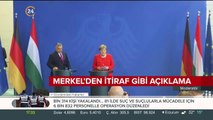 Merkel'den itiraf gibi açıklama