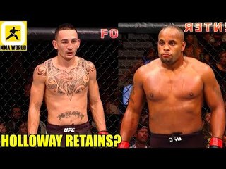 Max Holloway will retain his belt by defeatíng Brian Ortega in RD 4,Stipe on DC,Kavanagh