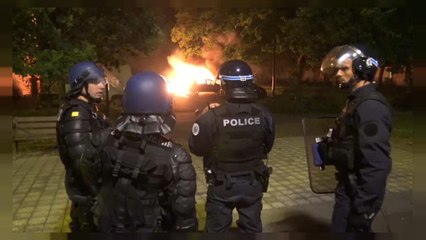 There are appeals of calm after a second night of violence in Nantes in France
