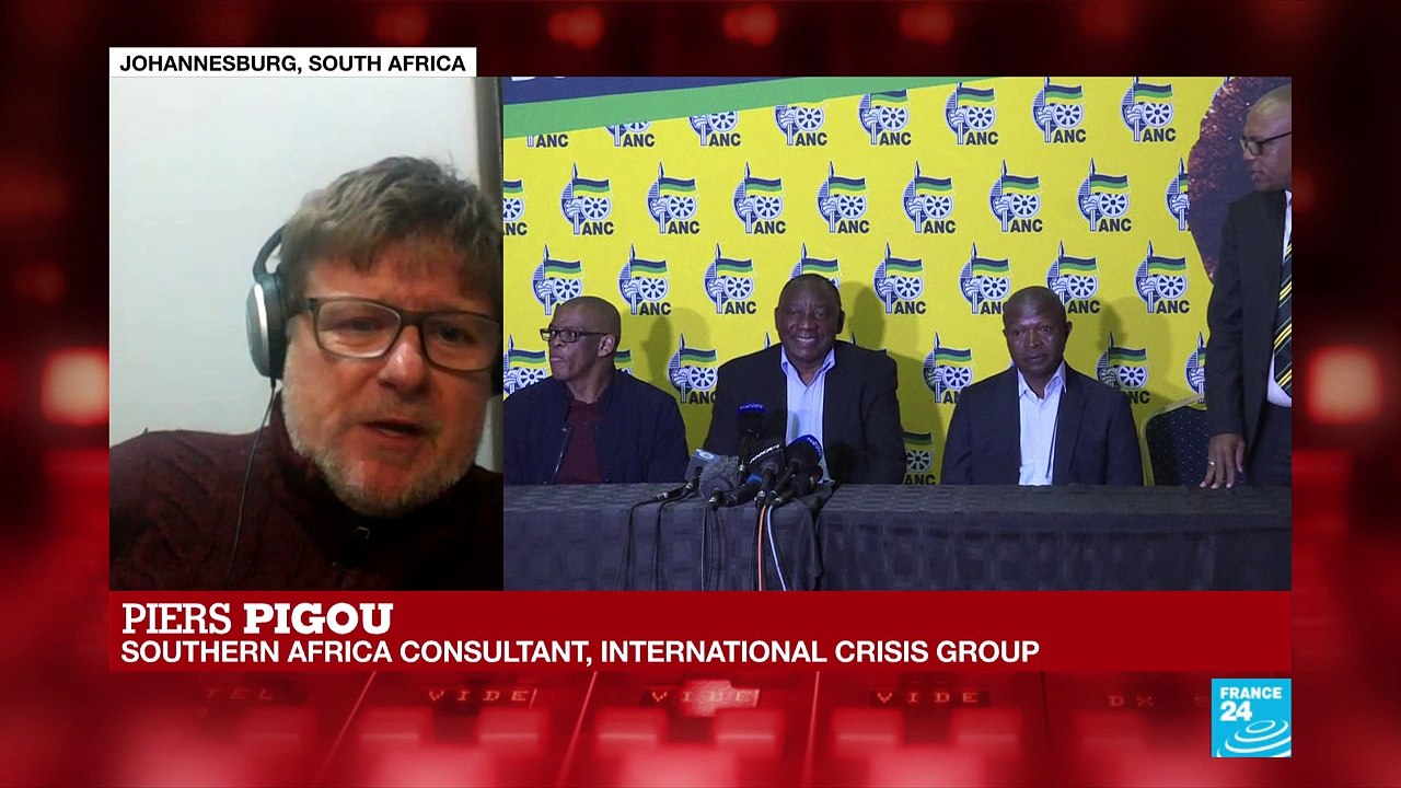 Ramaphosa on France24: "There will be tough elections match next year"