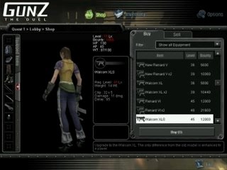 Gunz the Duel - All Equipment