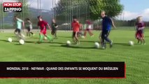 Mondial 2018 - Neymar : Quand des enfants se moquent du Brésilien (vidéo)