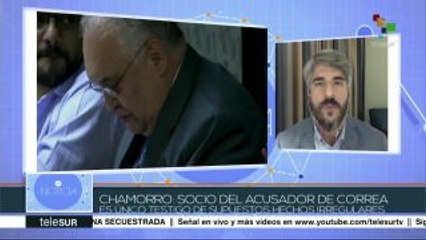 Chamorro: No hay ningún sustento legal para el proceso contra Correa