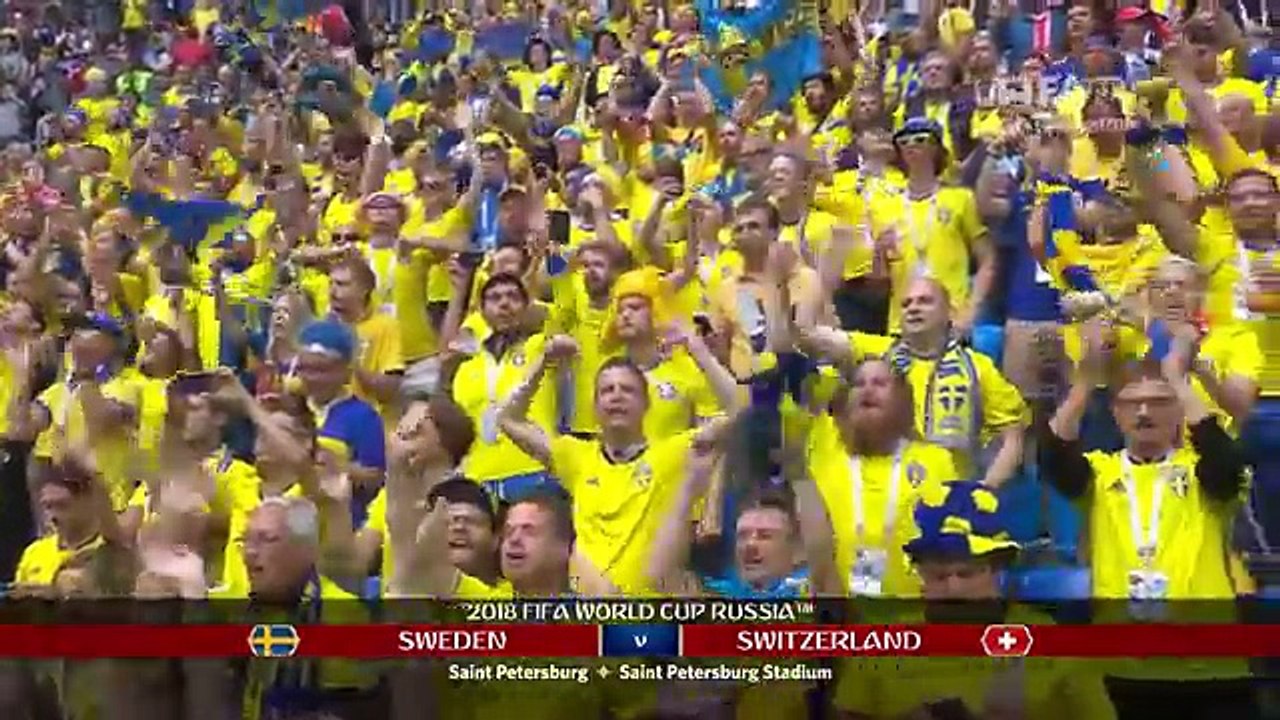 SWEDEN VS SWITZERLAND FIFA WORLD CUP MATCH 55