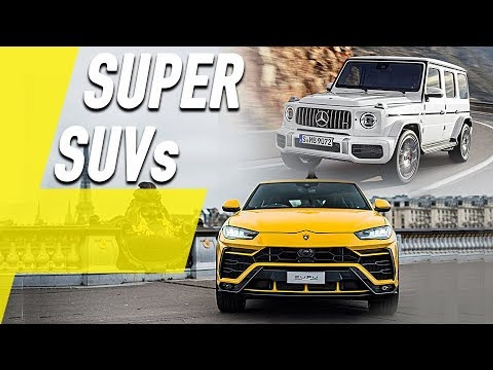 SUPER SUVS QUE "BOMBARAM" EM GENEBRA