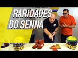 TIVEMOS ACESSO A ITENS PESSOAS DO AYRTON SENNA