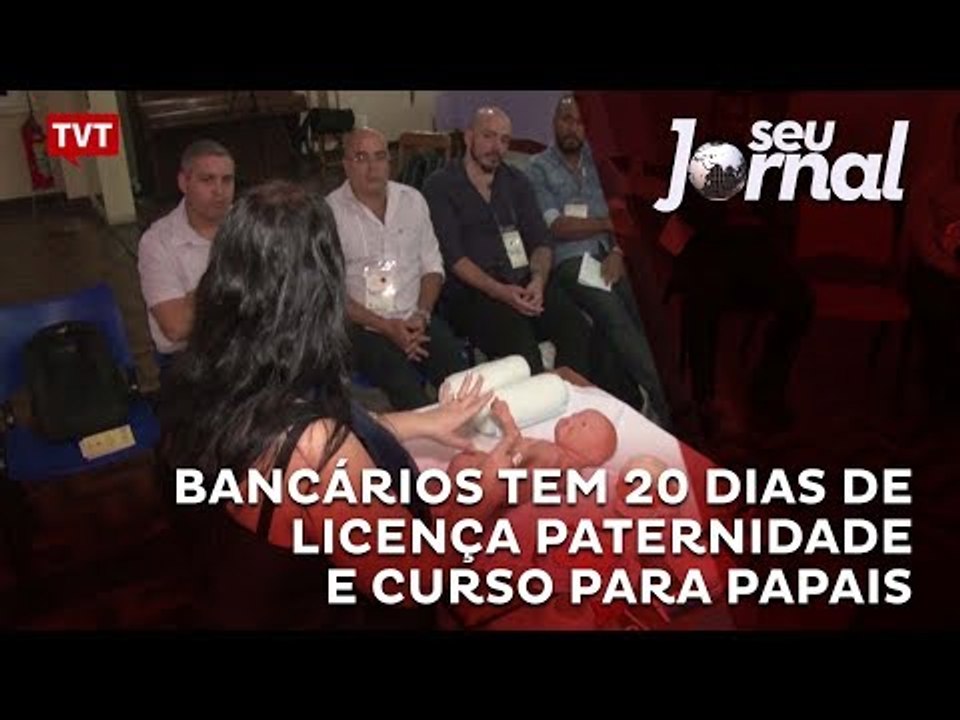 Bancários tem 20 dias de licença paternidade e curso para papais