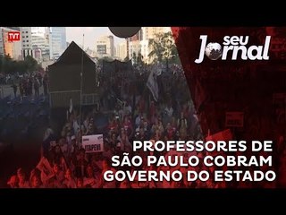 Professores de São Paulo cobram governo do estado
