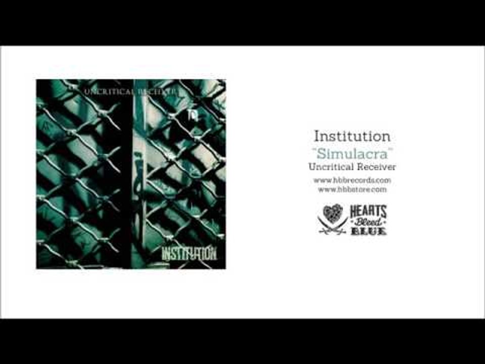 Institution - Simulacra