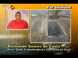 Paralização dos trabalhadores na Hidrelétrica de Rondônia - Rede TVT