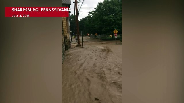 Flash Floods Hit Western Pennsylvania
