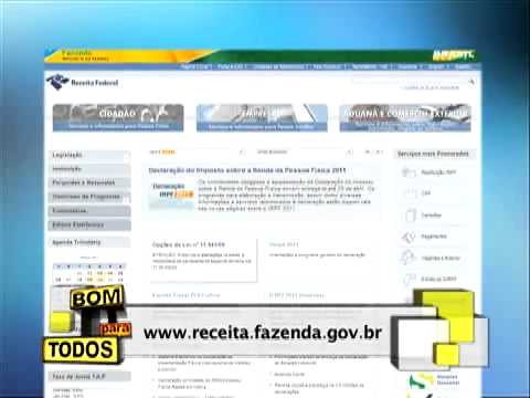 Bom para Todos: Imposto de Renda 2011 - parte 1/3 - Rede TVT