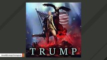Donald Trump Jr. Posts Image Of Father Dressed In Revolutionary War Uniform And Holding An Eagle