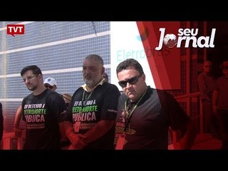 Download Video: Trabalhadores da Eletrobras paralisam atividades em Brasília