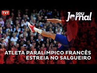 Atleta paralímpico francês estreia no Salgueiro