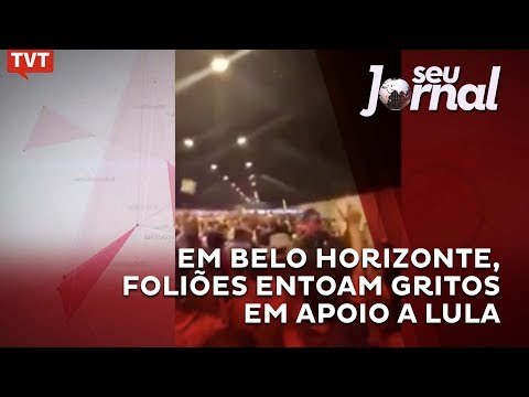 Em Belo Horizonte, foliões entoam gritos em apoio a Lula