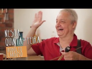 Teaser do programa "Um café lá em casa" com Rodolfo Cardoso