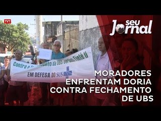 Moradores enfrentam Doria contra fechamento de UBS