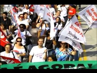 Manifestação dos professores - Rede TVT