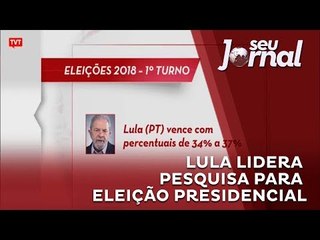 Lula lidera pesquisa para eleição presidencial