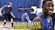 D1 Players vs Randoms Players at The Gym!  Shadow Mountain BOYS + Gianni & Bibby Jr