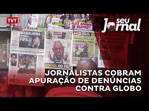 Jornalistas cobram apuração de denúncias contra Globo