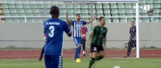 Armend Dallku Penalty Goal - Prishtina 1-0 FC Europe 05.07.2018