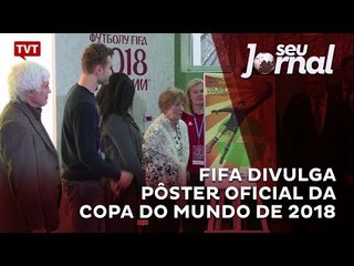 Fifa divulga pôster oficial da Copa do Mundo de 2018