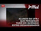 Alunos da UFRJ que perderam tudo em incêndio estão desamparados