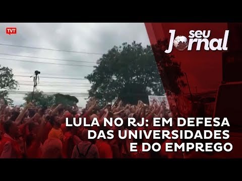Lula faz defesa da universidade pública em visita no Rio de Janeiro