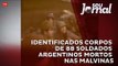 Identificados corpos de 88 soldados argentinos mortos nas Malvinas