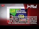 Movimentos sociais começam a construir 03 de outubro em defesa da soberania nacional