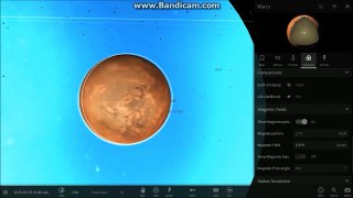 Terraforming Mars in Universe Sandbox 2