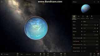 Terraforming Rhea and Titan in Universe Sandbox 2